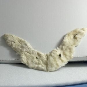 White Mink  Fur Collar